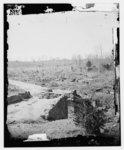 [Bull Run, Va. Ruins of the stone bridge, looking upstream]