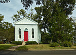 St. Mark's Episcopal Church in Raymond, Mississippi, was built in 1855. It served as a hospital for invading Federal soldiers during the American Civil War