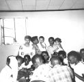 Young Men Working at Table