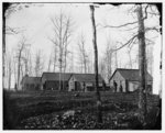 [Rappahannock Station, Va. Quarters of field and staff officers, 50th New York Engineers]