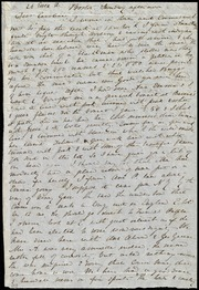 Thumbnail for Letter to] Dear Caroline [manuscript