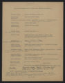 Thumbnail for General Correspondence of the Director, Accreditation, July 1952 - June 1954