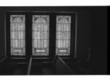 First Baptist Church East Nashville: stained glass windows from interior