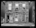 House in Negro section of Chicago, Illinois