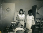 Youth in Business day tour of printing department, 1968