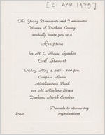 Box EO-3, Folder 3: Democrats, Young, 1979-1982