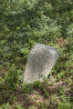 Frierson-Voorhies Cemetery: unmarked headstone