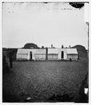 [Morris Island, S.C. Quarters of Federal garrison inside Fort Wagner]