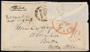 Letter from Parker Pillsbury, Leeds, [England], to Samuel May, 15 March 1855