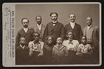 Mrs. Frazer Baker and children family of the murdered postmaster at Lake City, So. Carolina /