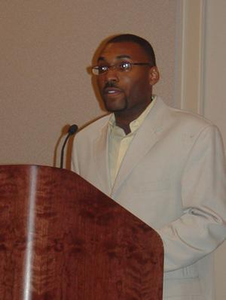 Speaker at 2005 Black History Month event