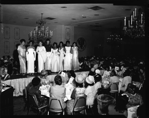 H.U. [Howard University] Mothers Day luncheon at International Inn, May 1964 [cellulose acetate photonegative]