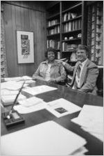 Zell Miller and Lillian Lewis