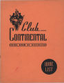 Club Continental Wine List