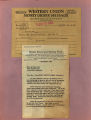 Correspondence and Western Union Money Order between Leroy Smith and Cassius Clay (Muhammad, Ali).