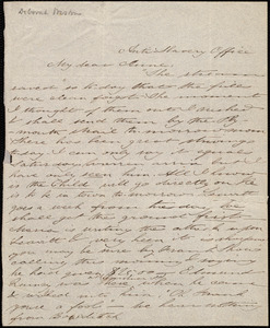 Letter from Deborah Weston, Anti-Slavery Office, [Boston, Mass.], to Anne Warren Weston