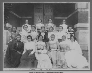 Photograph of Atlanta University Normal school Class of 1900, Atlanta, Georgia