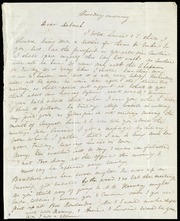 Letter to] Dear Deborah [manuscript