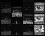 Set of negatives by Clinton Wright including Brinda McKinney, Kappa's Guide-Right Program at Holiday Inn, Boy's Club camping trip, A.M. and N. Choir Visit, and a sewing class and birthday party at Doolitte, 1967