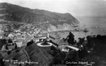 View from Wrigley Residence, Catalina Island, Calif