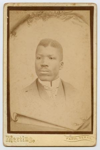 Thumbnail for Photograph of a Young African-American Man in a Coat and Tie