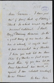 Letter to] Dear Garrison [manuscript