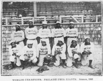 Worlds Champions, Philadelphia Giants. Season, 1906