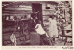 The log-cabin home near Labadie, Missouri