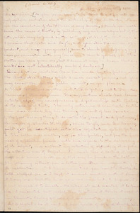 Letter from John Humphrey Noyes, Ithaca, [New York], to William Lloyd Garrison, 1838 May 10th