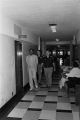 Deputies escorting Anthony Ray Hinton to the courtroom during his capital murder trial in Birmingham, Alabama.