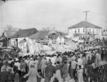 Float in an African American Mardi Gras parade in Mobile, Alabama.