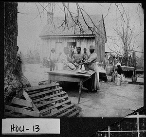 Photograph of members of the William Means family, Houston County, Georgia