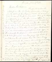 Letter to] My dear Mrs. Chapman [manuscript