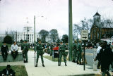 Thumbnail for National Guardsmen at the corner of Dexter Avenue and Hull Street in downtown Montgomery, Alabama, at the end of the Selma to Montgomery March.