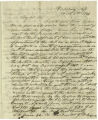 James Pinckney Henderson letter, March 10, 1844