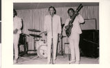 Photograph of unidentified musicians at Carver House Hotel and Casino