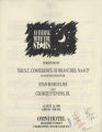 Program, 1990 Aug. 26, (Charleston, S.C.), An Evening with the Stars, S.C. Conference of Branches, NAACP, Stan Margulies, and George Stevens, Jr.