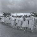 Group of women attending Baptist church groundbreaking ceremony