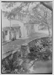 Mrs. Washington A. Roebling, residence at 64 S. Battery, Charleston, South Carolina. Slave quarters,from steps