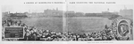 A crowd at Schorling's baseball park enjoying the national pastime; Home of Rube Foster's American Giants