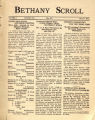 "Bethany Scroll," Bethany Lutheran College, Mankato, Minnesota, May 1927, Volume 1 Number 8