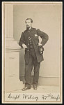 [Captain Edward K. Wilcox of 10th Massachusetts Infantry Regiment and Co. I, 27th Massachusetts Infantry Regiment in uniform]