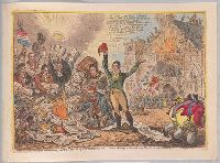 True reform of Parliament, i.e., Patriots lighting a revolutionary-bonfire in New Palace Yard graphic / Js. Gillray inv. &amp; fect.