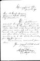 Letter, from W. O. Gliger and D. M. Patterson, Springfield, Greene County to Benjamin Gratz Brown, January 20, 1871