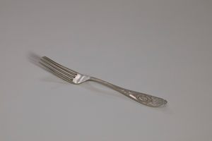 Table fork used by Lavinia Whiteside Carrington