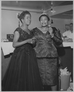 Ella Fitzgerald with Sarah Vaughan : photoprint