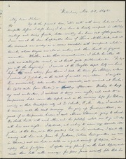 Letter to] My dear Helen [manuscript