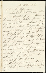 Letter to] My dear Mrs. Chapman [manuscript