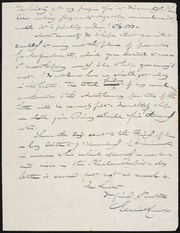 Letter to] Dear Br. Phelps [manuscript