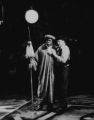 Freeman Coffey and Robert K. Johansen in a scene from the play Paul Robeson all-American